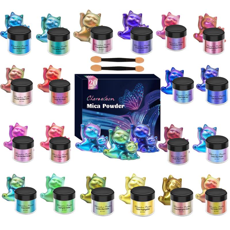 Jewelry Making Tools List - 10/20 Colors Set Resin Color-changing Pigment