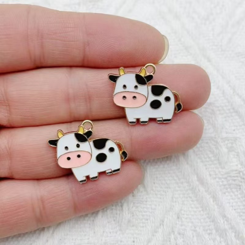 10pcs Cartoon Penguin Panda DI - Jewelry Making Jewelry 评论和价格