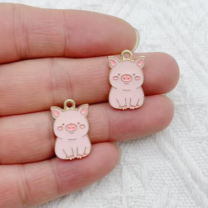 10pcs Cartoon Penguin Panda DI - Jewelry Making Jewelry 评论和价格