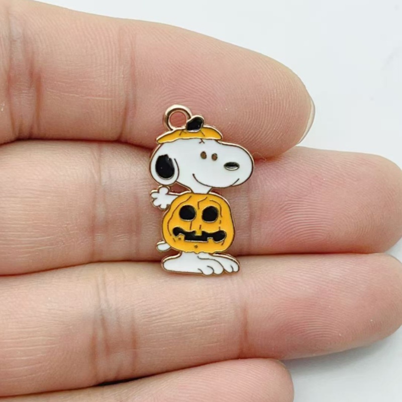 10Pcs Cute Halloween Cartoon P - Jewelry Making Jewelry 评论和价格