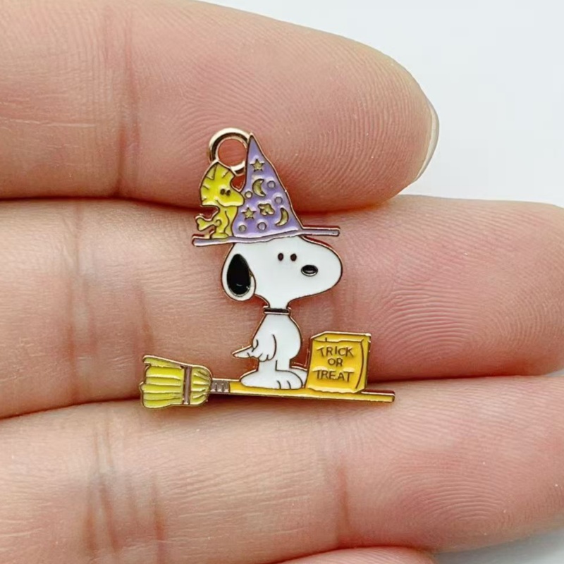 10Pcs Cute Halloween Cartoon P - Jewelry Making Jewelry 评论和价格