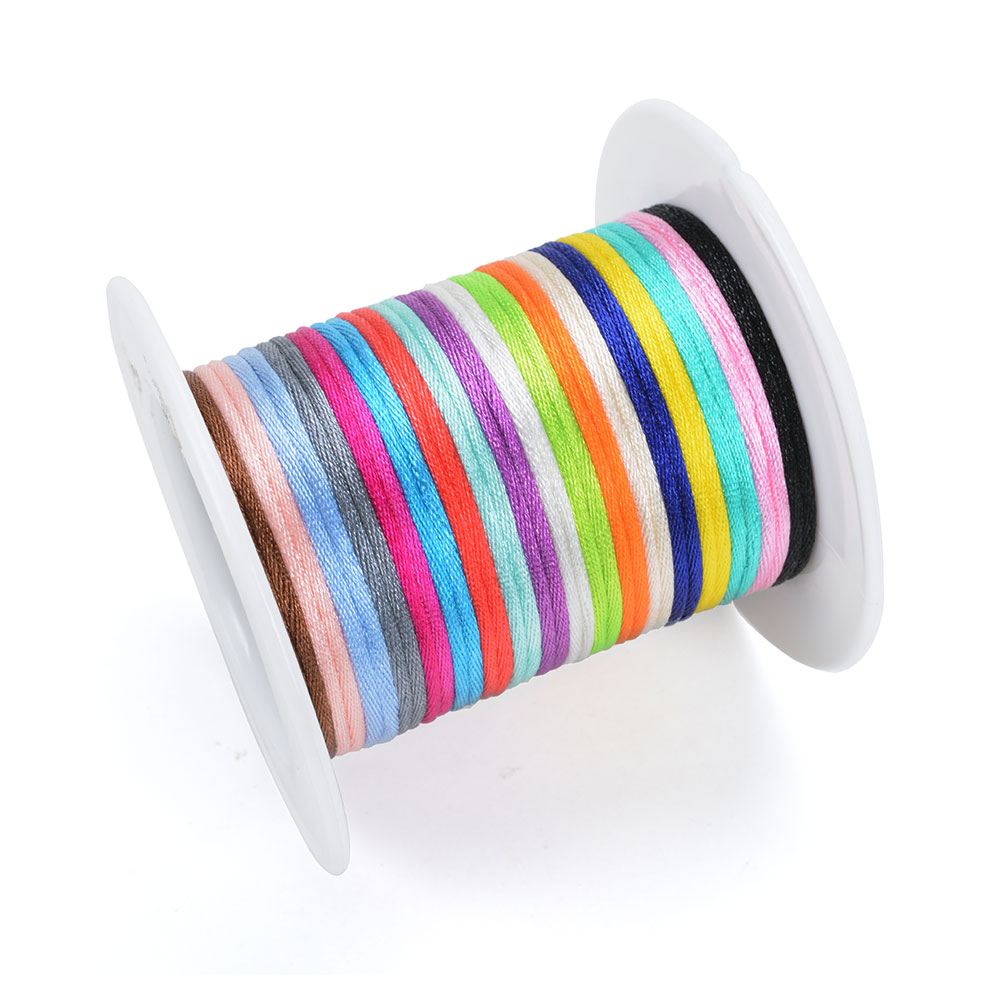 20m/lot DIY Nylon Cords 1.5mm  - Knotting Cord Silk 评论和价格
