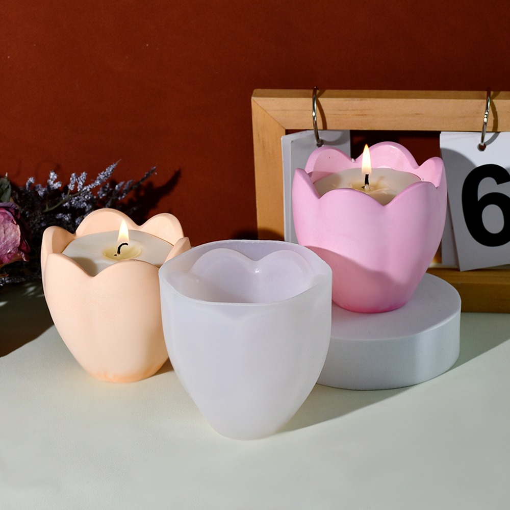 Tulip Candle Holder Silicone M - Jewelry Making Tools List 评论和价格