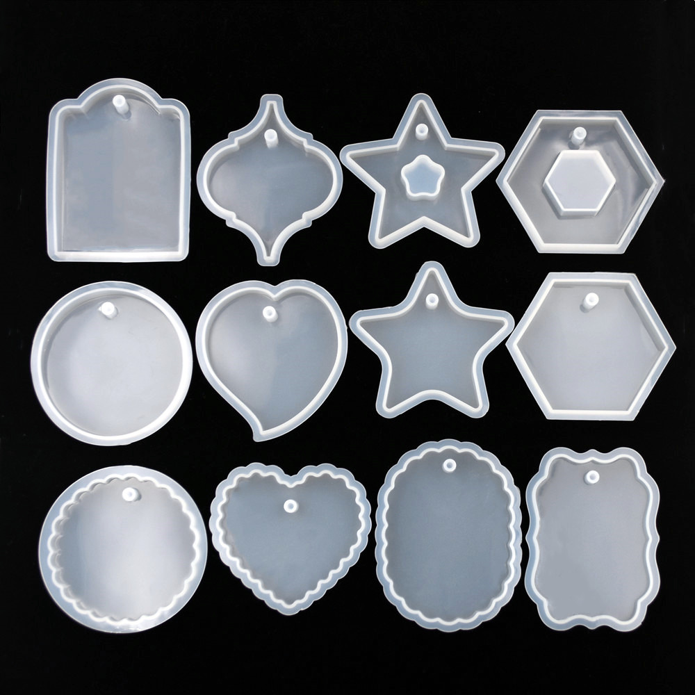 1PC Tag Silicone Mold Resin Si - Jewelry Making Tools List 评论和价格