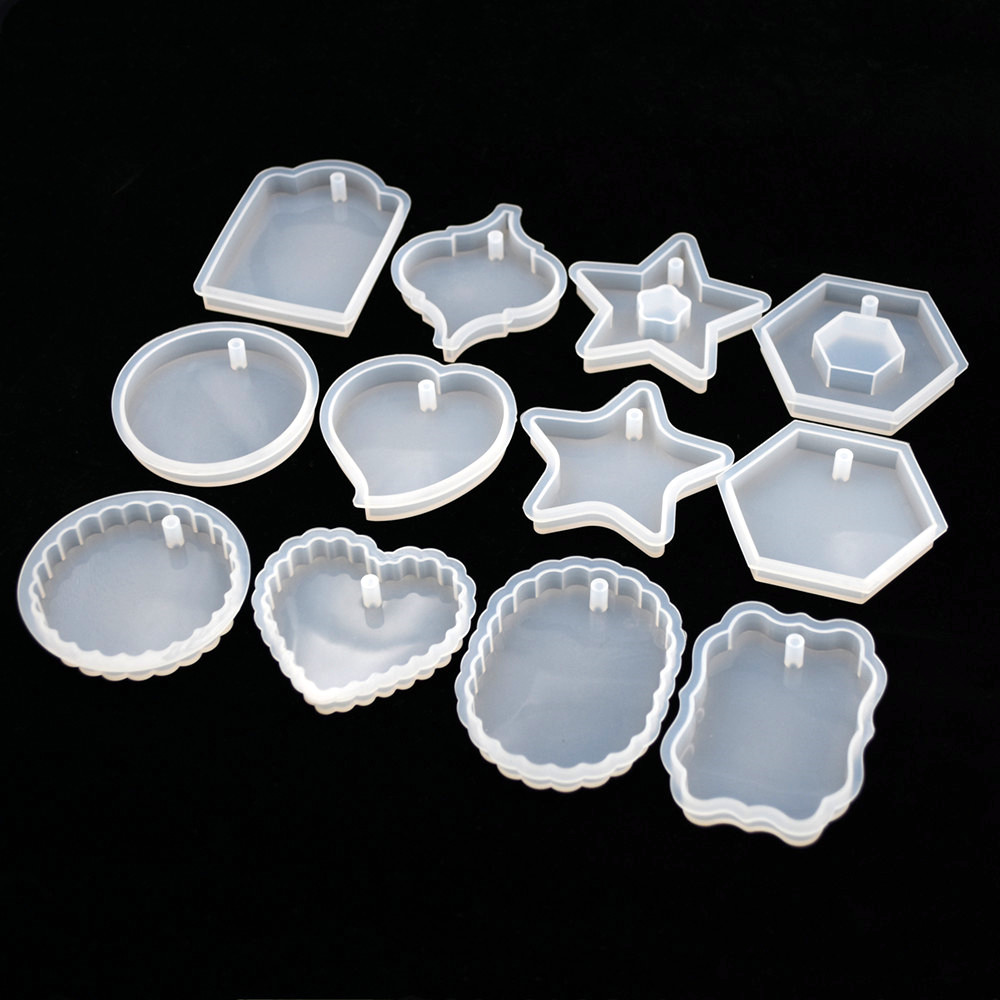 1PC Tag Silicone Mold Resin Si - Jewelry Making Tools List 评论和价格
