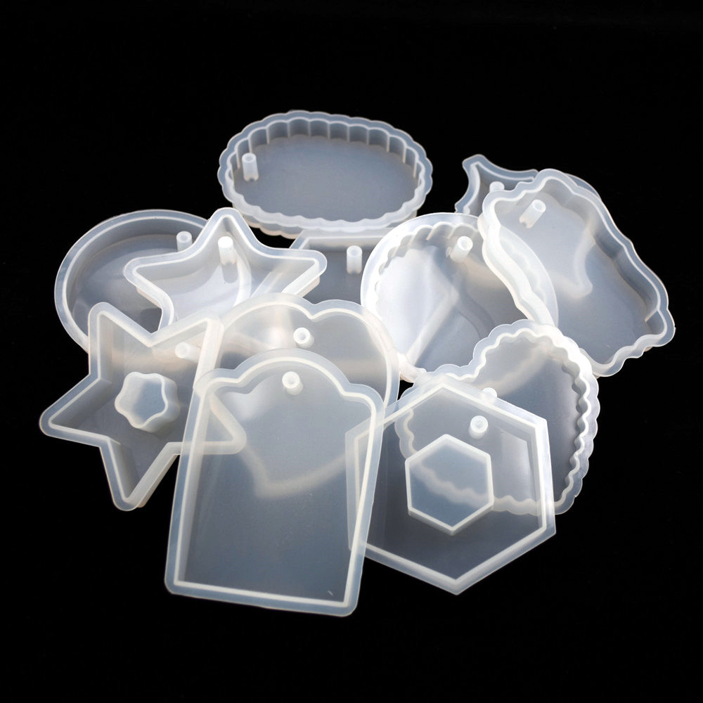 1PC Tag Silicone Mold Resin Si - Jewelry Making Tools List 评论和价格