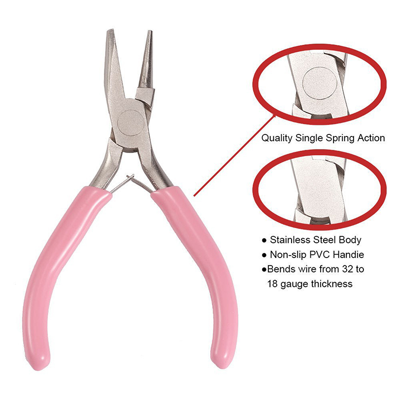 1Pc Round Concave Pliers Wire  - Jewelry Making Loop Pliers 评论和价格