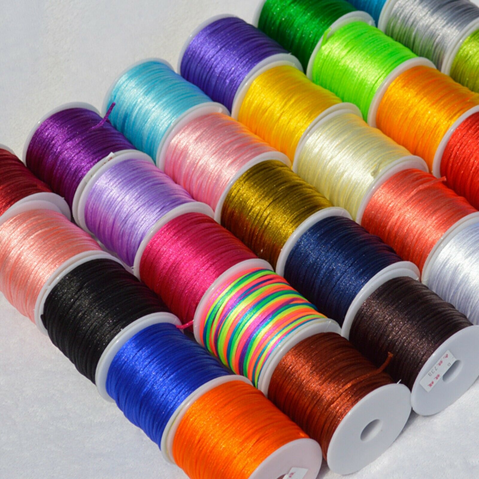 40 Meters Nylon Chinese Satin  - Knotting Cord Silk 评论和价格