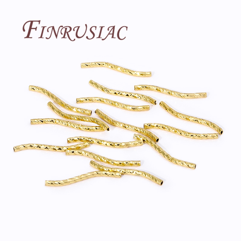 S Shape Tube Beads,18K Gold Pl - Jewelry Making Youtube 评论和价格