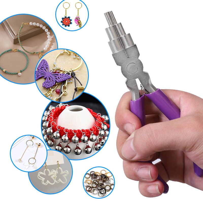 Jewelry Pliers 6-In-1 Bail Mak - Jewelry Making Loop Pliers 评论和价格