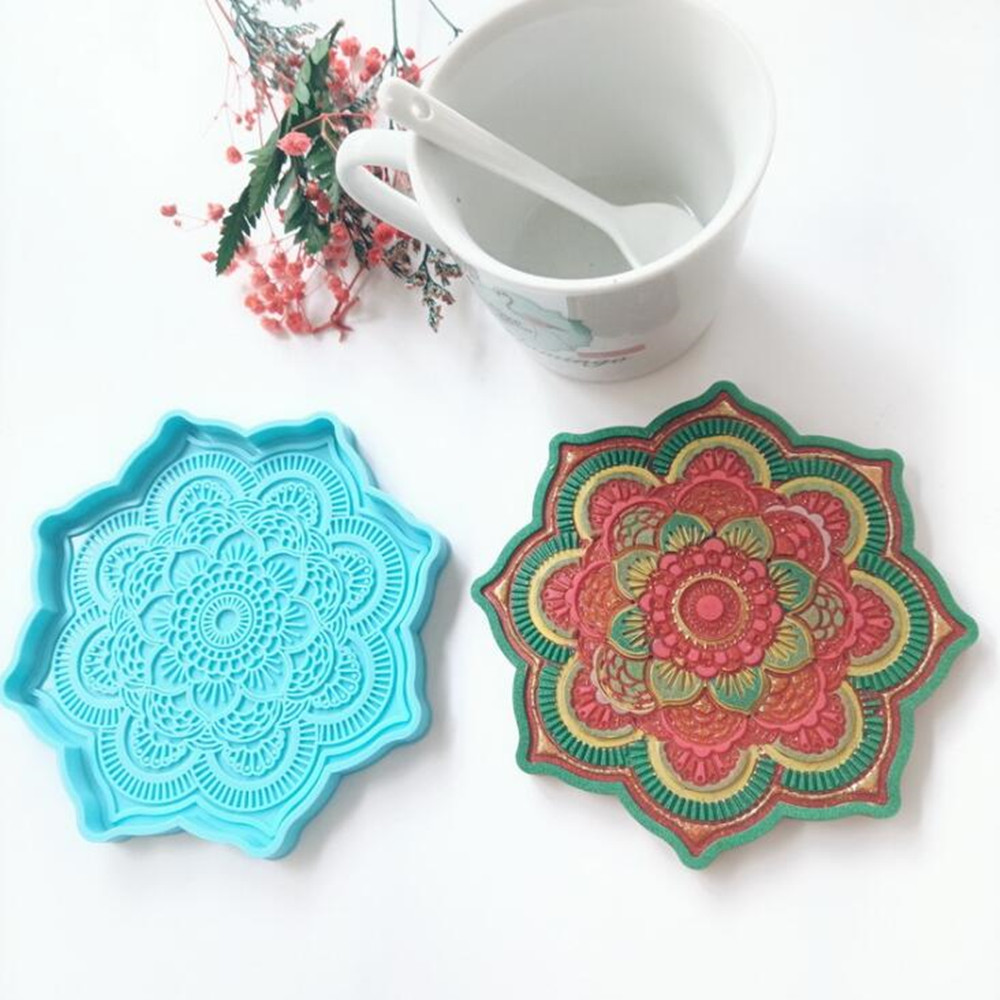 Mandala Coaster Silicone Mold  - Jewelry Making Tools List 评论和价格
