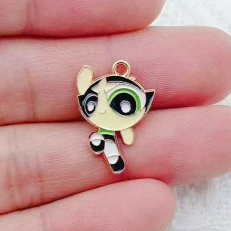 10pcs Alloy Oil-Dripping Carto - Jewelry Making Jewelry 评论和价格