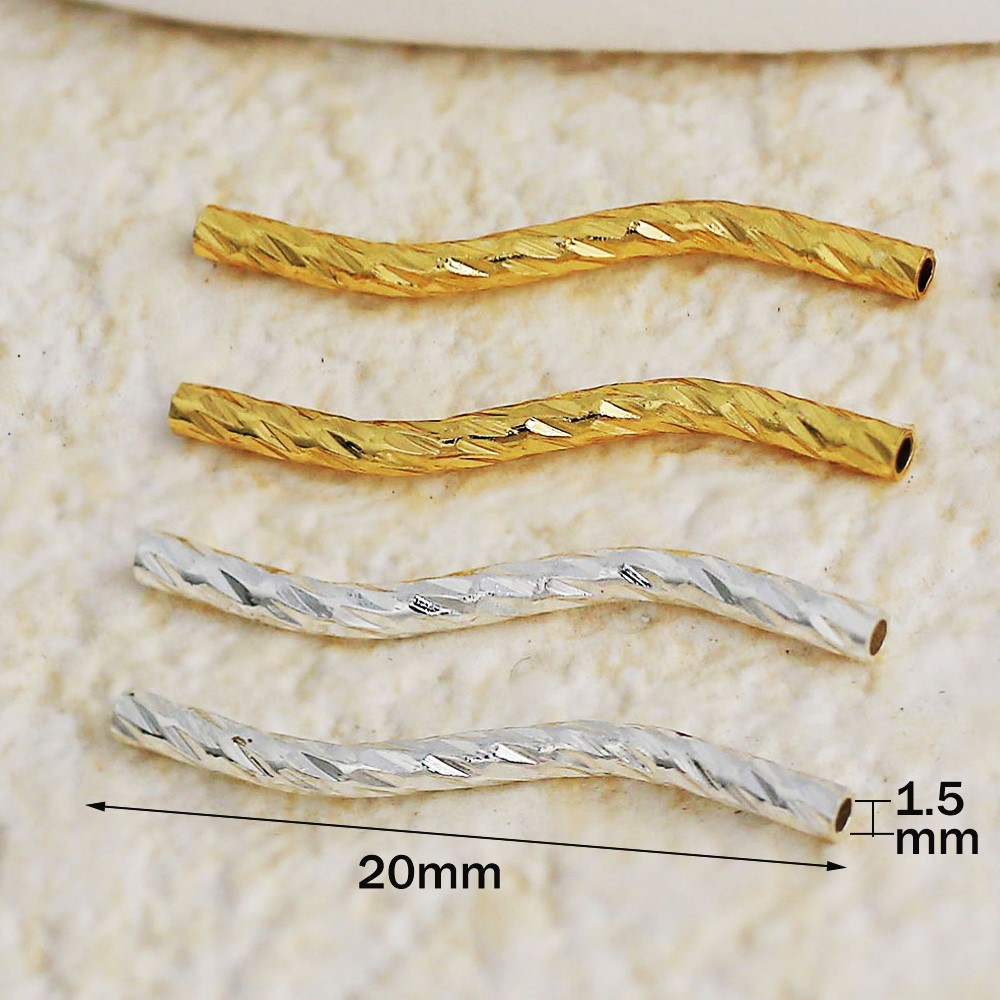 20Pcs 18K Golden Plated Brass  - Jewelry Making Youtube 评论和价格