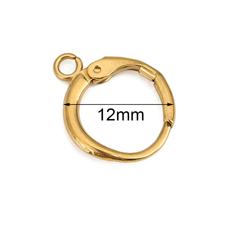 10pcs PVD Never Fade Stainless - Jewelry Making Materials 评论和价格