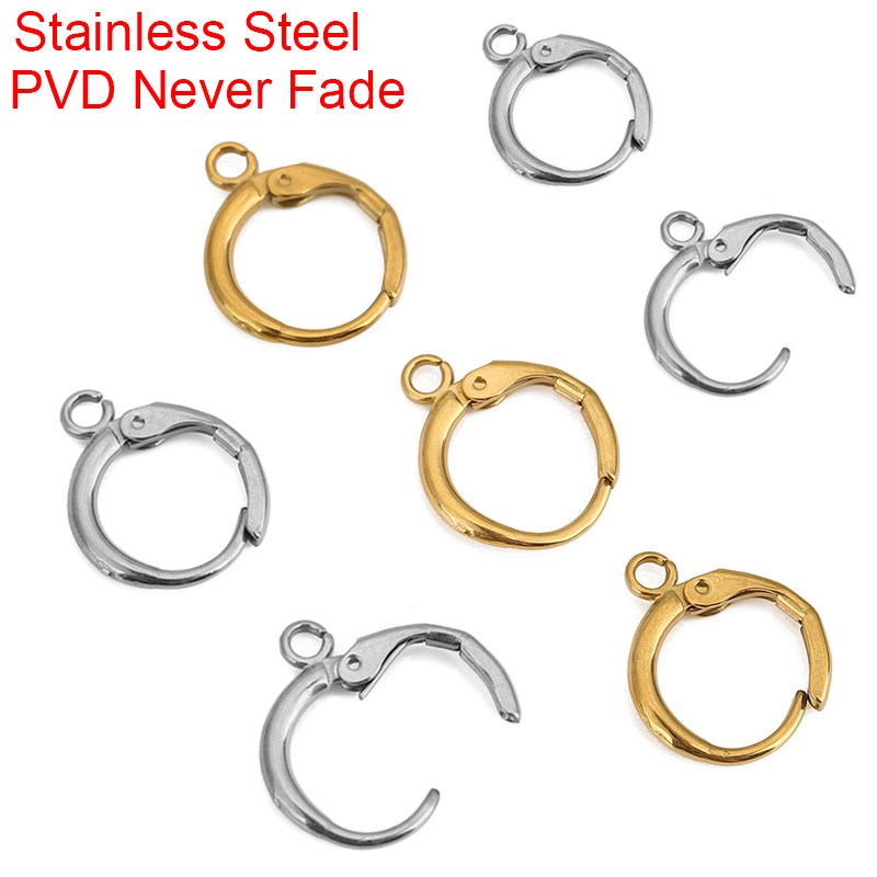 10pcs PVD Never Fade Stainless - Jewelry Making Materials 评论和价格