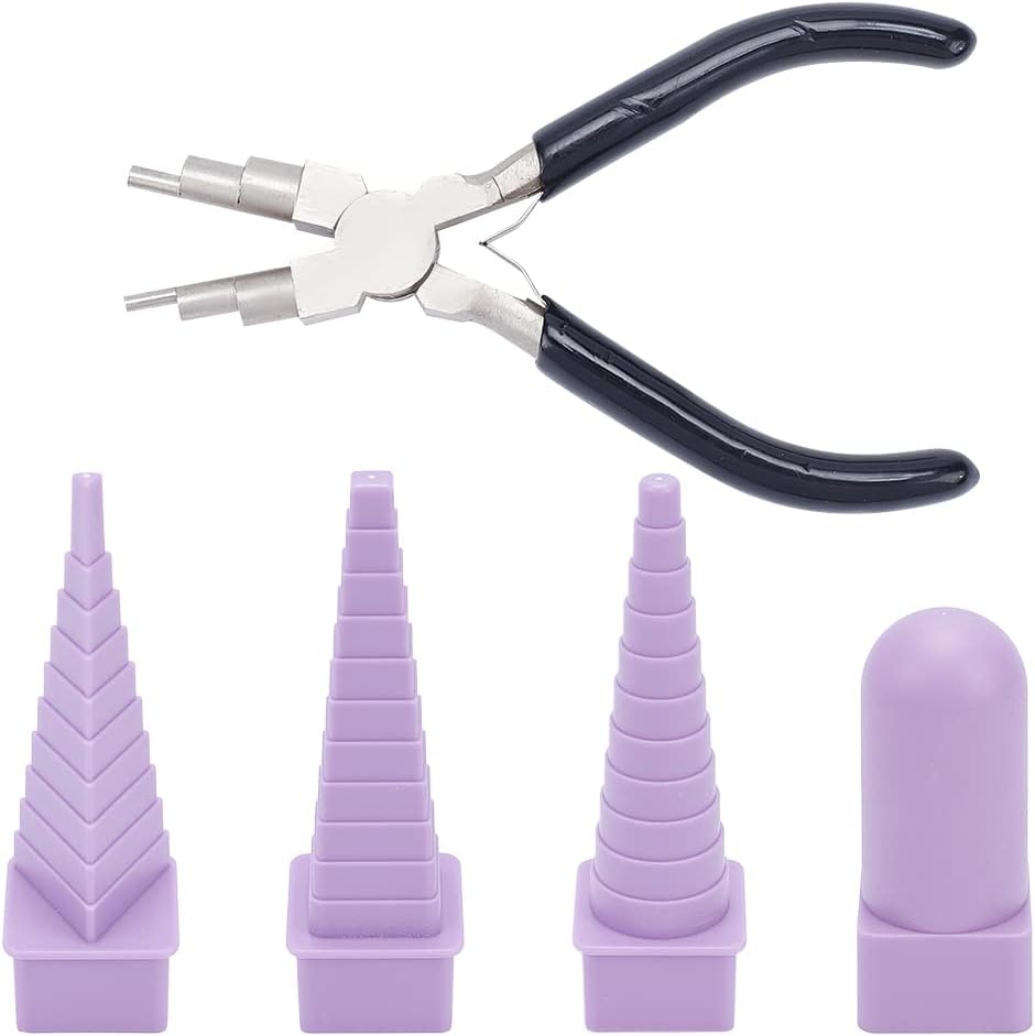 5-in-1 Jewelry Pliers Set with - Jewelry Making Loop Pliers 评论和价格
