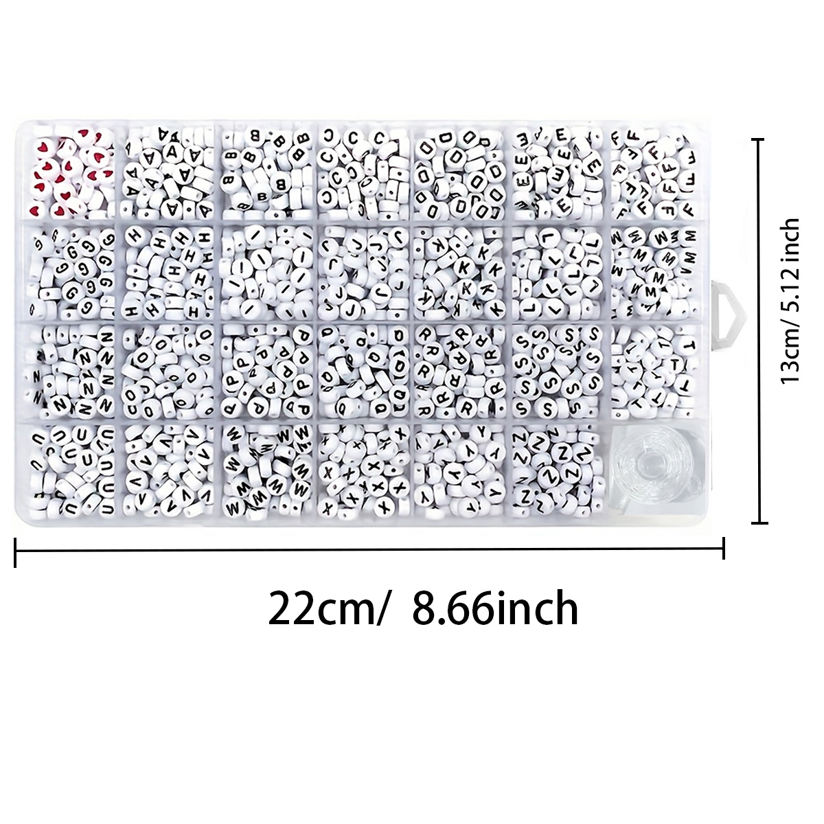 1300 4x7 round acrylic letter  - Jewelry Making Thread 评论和价格