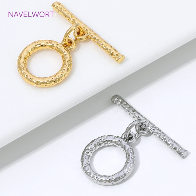 Brass Connector Clasps For Jew - Toggle Clasp Gold 评论和价格