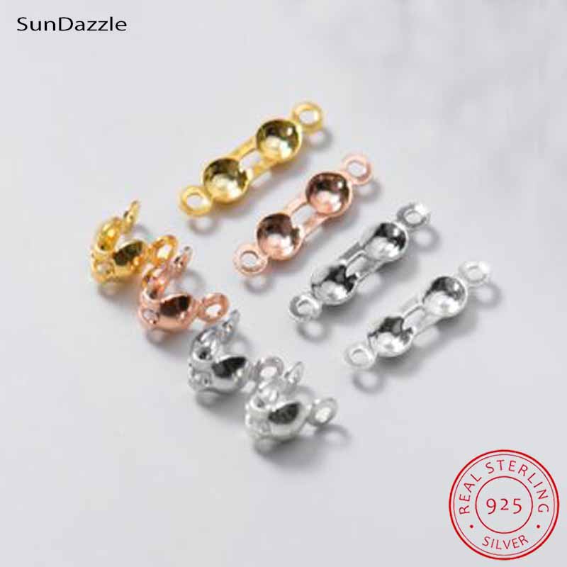 4pcs Genuine Real Pure Solid 9 - Jewelry Making Materials 评论和价格