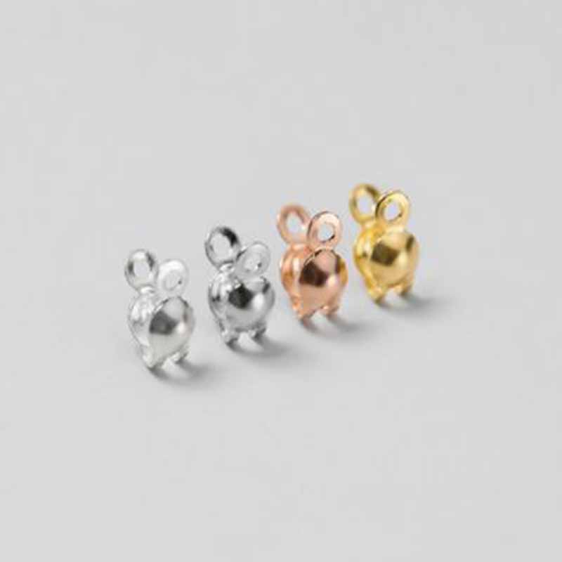4pcs Genuine Real Pure Solid 9 - Jewelry Making Materials 评论和价格