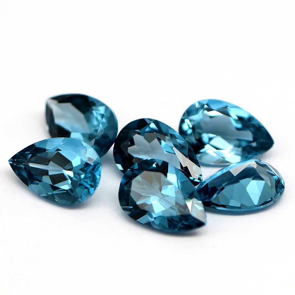 20pcs Real Natural Stone Pear  - Jewelry Making London 评论和价格