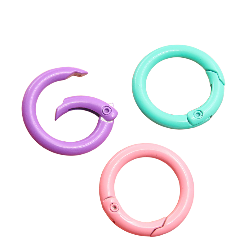 5-20pcs Colorful Spring O Ring - Jewelry Making Materials 评论和价格