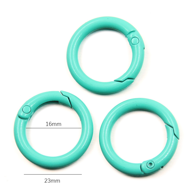 5-20pcs Colorful Spring O Ring - Jewelry Making Materials 评论和价格