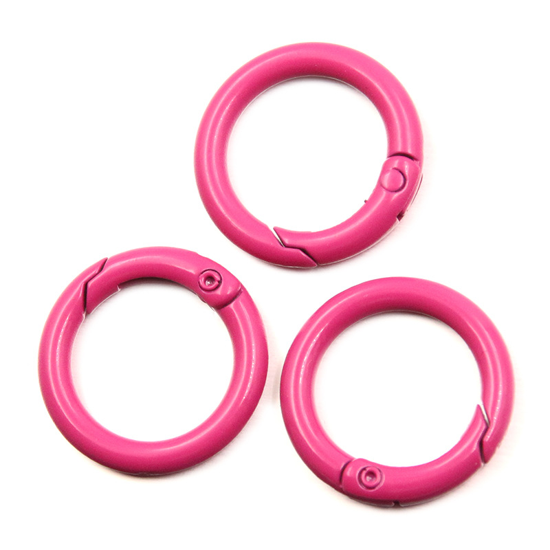 5-20pcs Colorful Spring O Ring - Jewelry Making Materials 评论和价格
