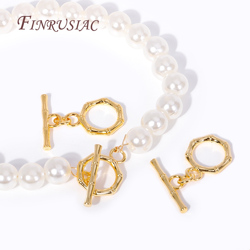 18K Gold Plated Toggle Clasps  - Toggle Clasp Gold 评论和价格