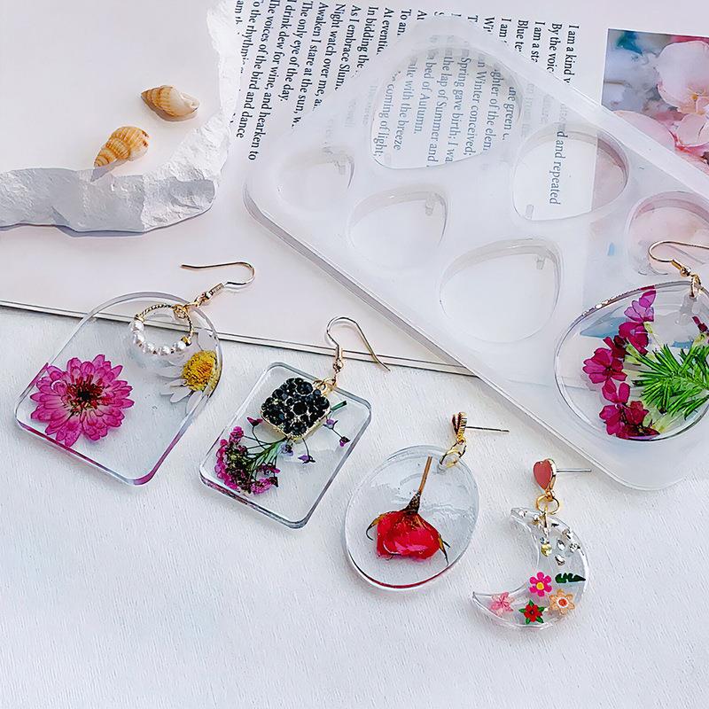 Silicone Earring Mold Earring  - Jewelry Making Tools List 评论和价格