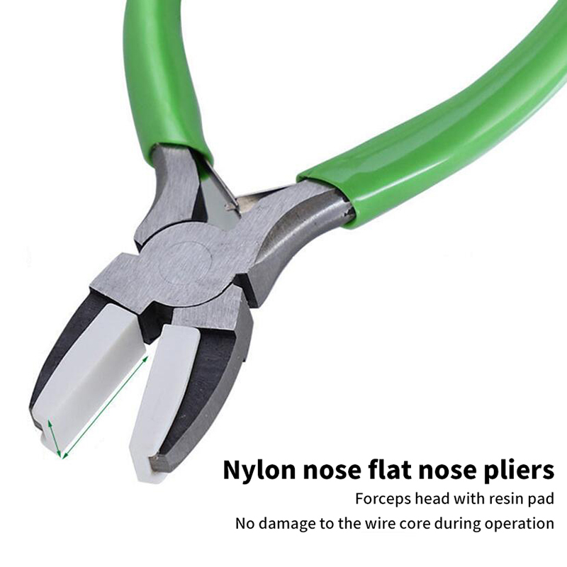 ❤️ Green Flat Nose Pliers Blac - Jewelry Making Loop Pliers 评论和价格