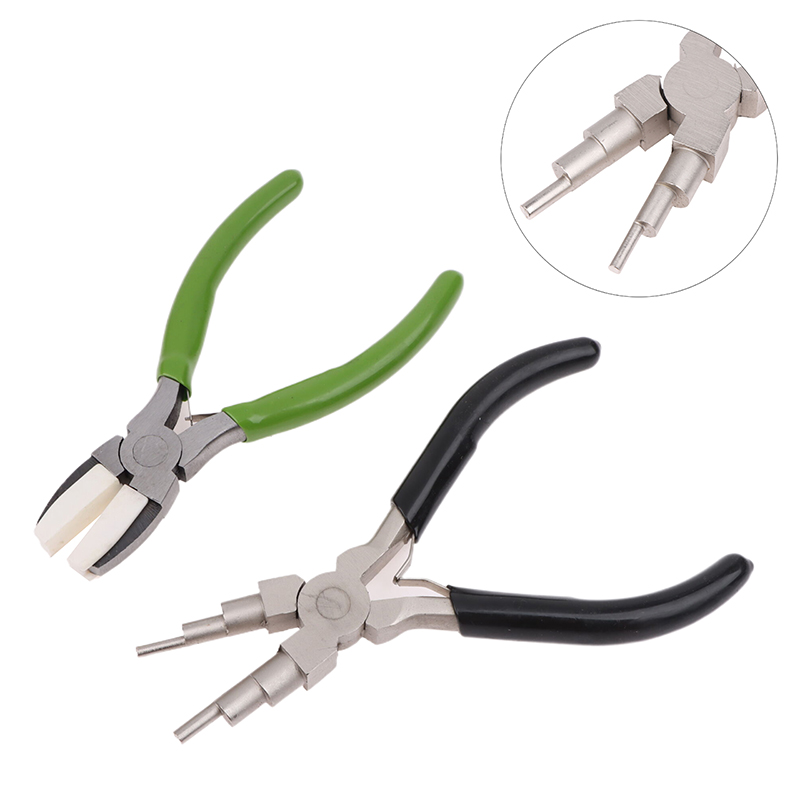 ❤️ Green Flat Nose Pliers Blac - Jewelry Making Loop Pliers 评论和价格