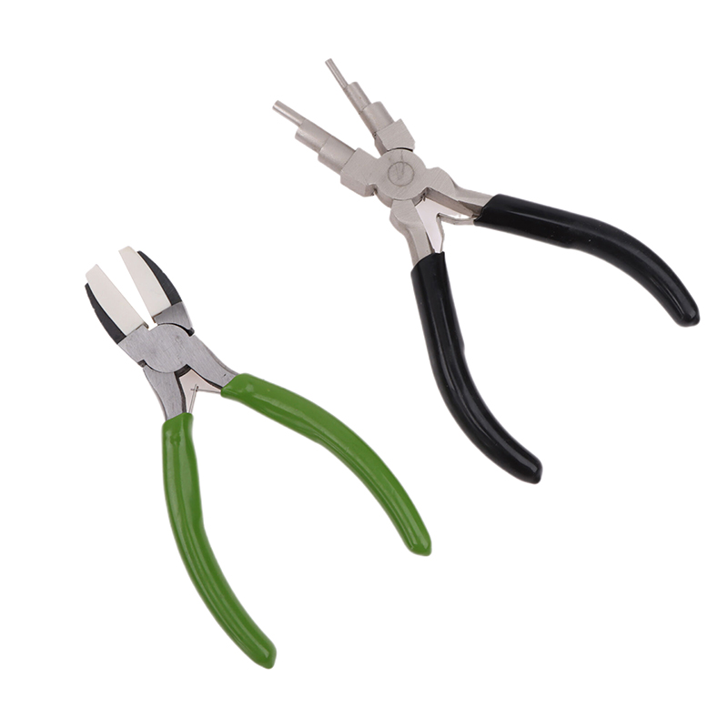 ❤️ Green Flat Nose Pliers Blac - Jewelry Making Loop Pliers 评论和价格