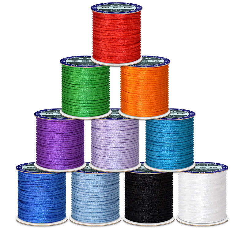 1.5mm 2mm 2.5mm Nylon Cotton B - Knotting Cord Silk 评论和价格