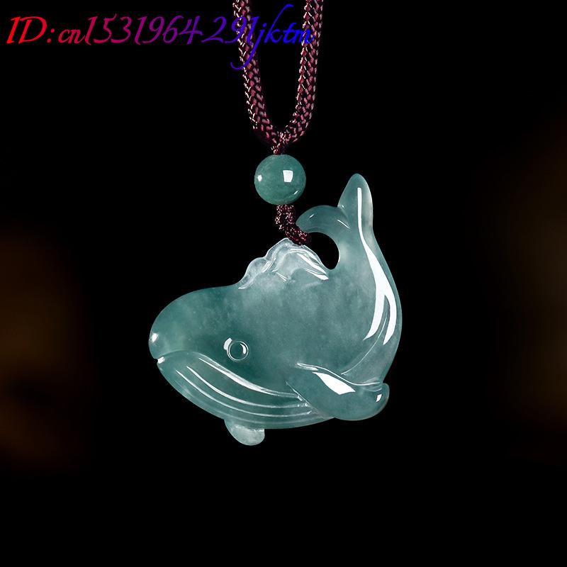 Natural Burmese Jadeite Whale  - Jewelry Making Jewelry 评论和价格
