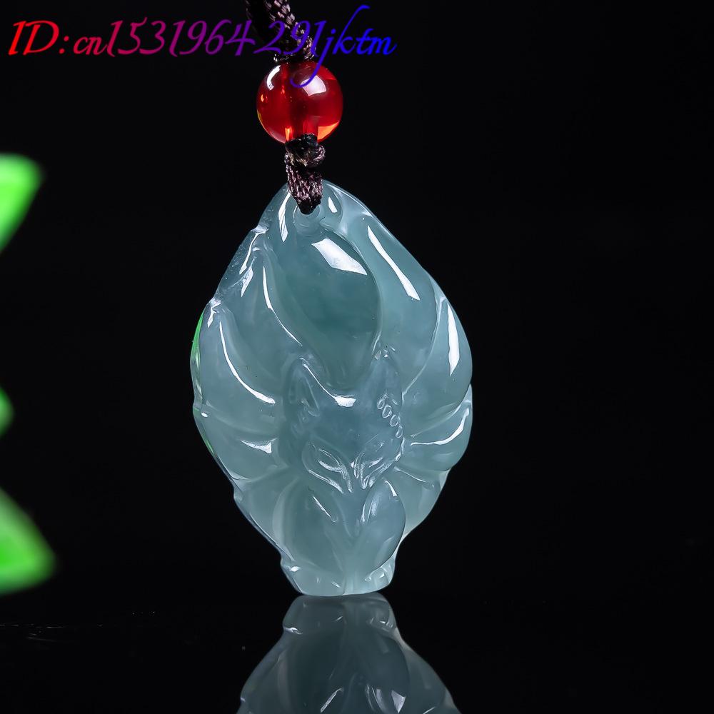Natural Burmese Jadeite Fox Pe - Jewelry Making Jewelry 评论和价格