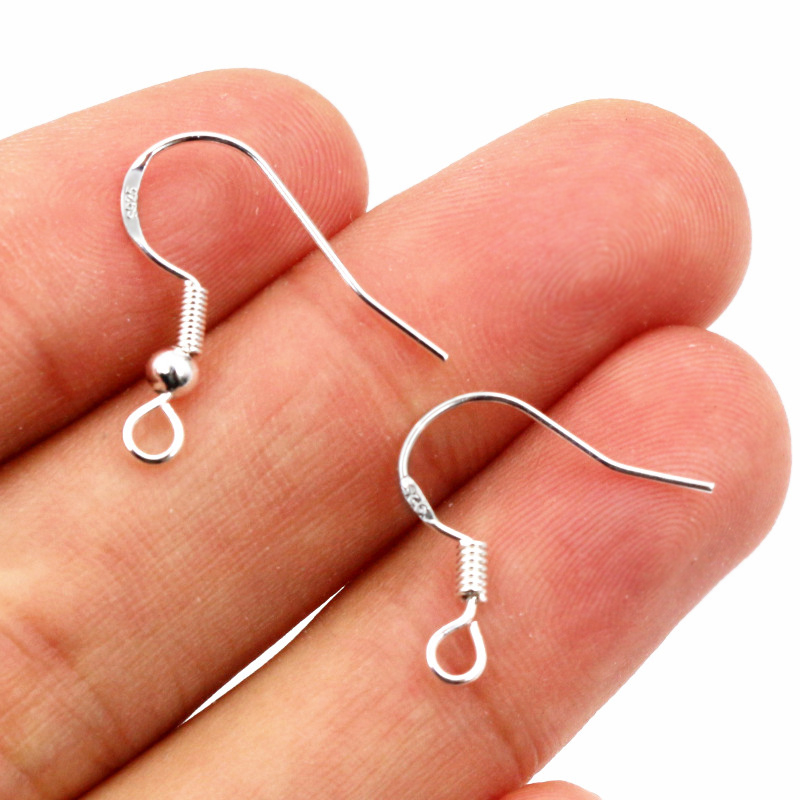 50pcs 16mm 925 Sterling Silver - Jewelry Making Metals 评论和价格