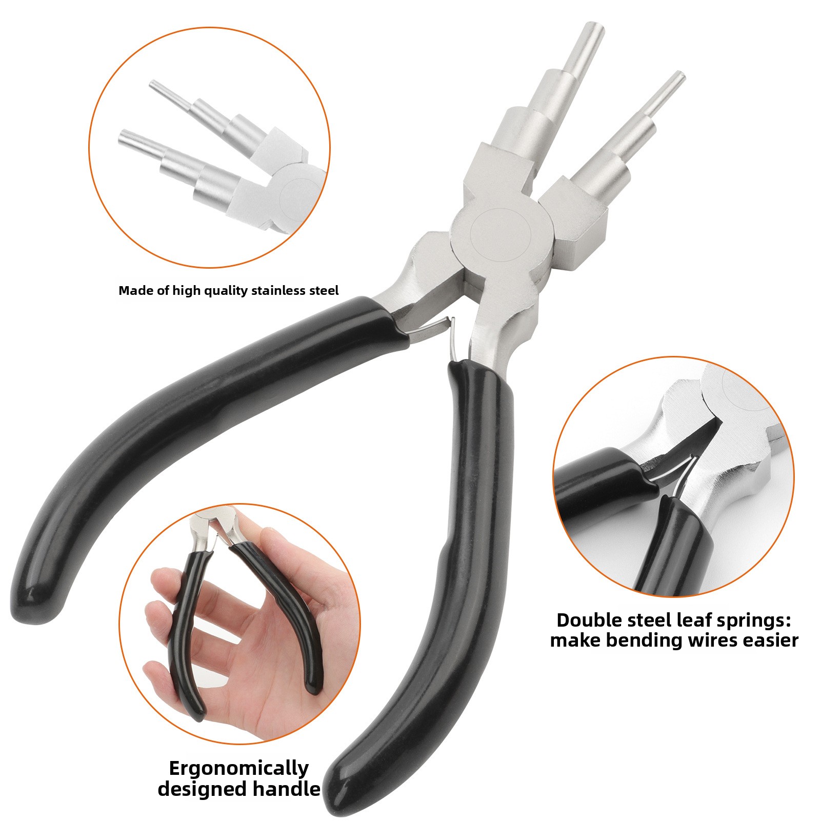6-in-1 Jewelry Pliers Set Non- - Jewelry Making Loop Pliers 评论和价格