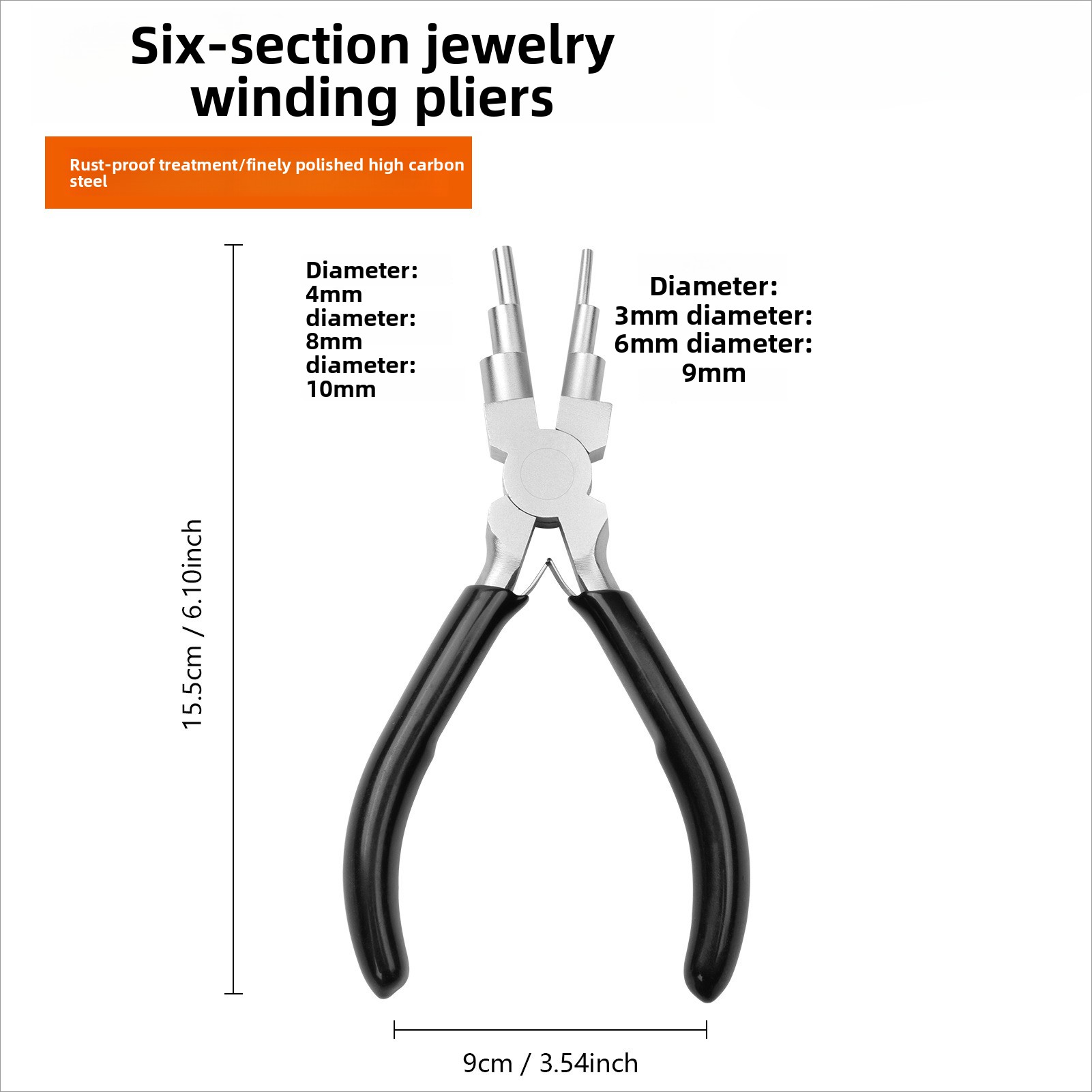 6-in-1 Jewelry Pliers Set Non- - Jewelry Making Loop Pliers 评论和价格