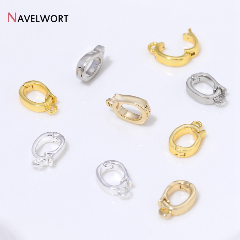 14K/18K Gold Plated Brass Meta - Jewelry Making Materials 评论和价格