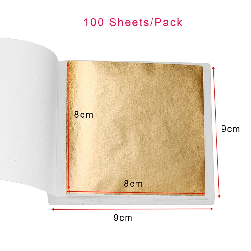 100-200sheets Imitation Gold F - Jewelry Making Tools List 评论和价格