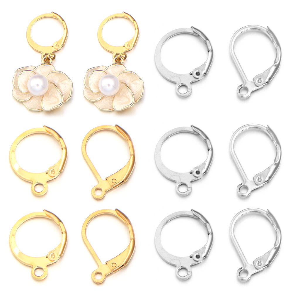 20pcs/lot Stainless Steel Ear  - Jewelry Making Materials 评论和价格