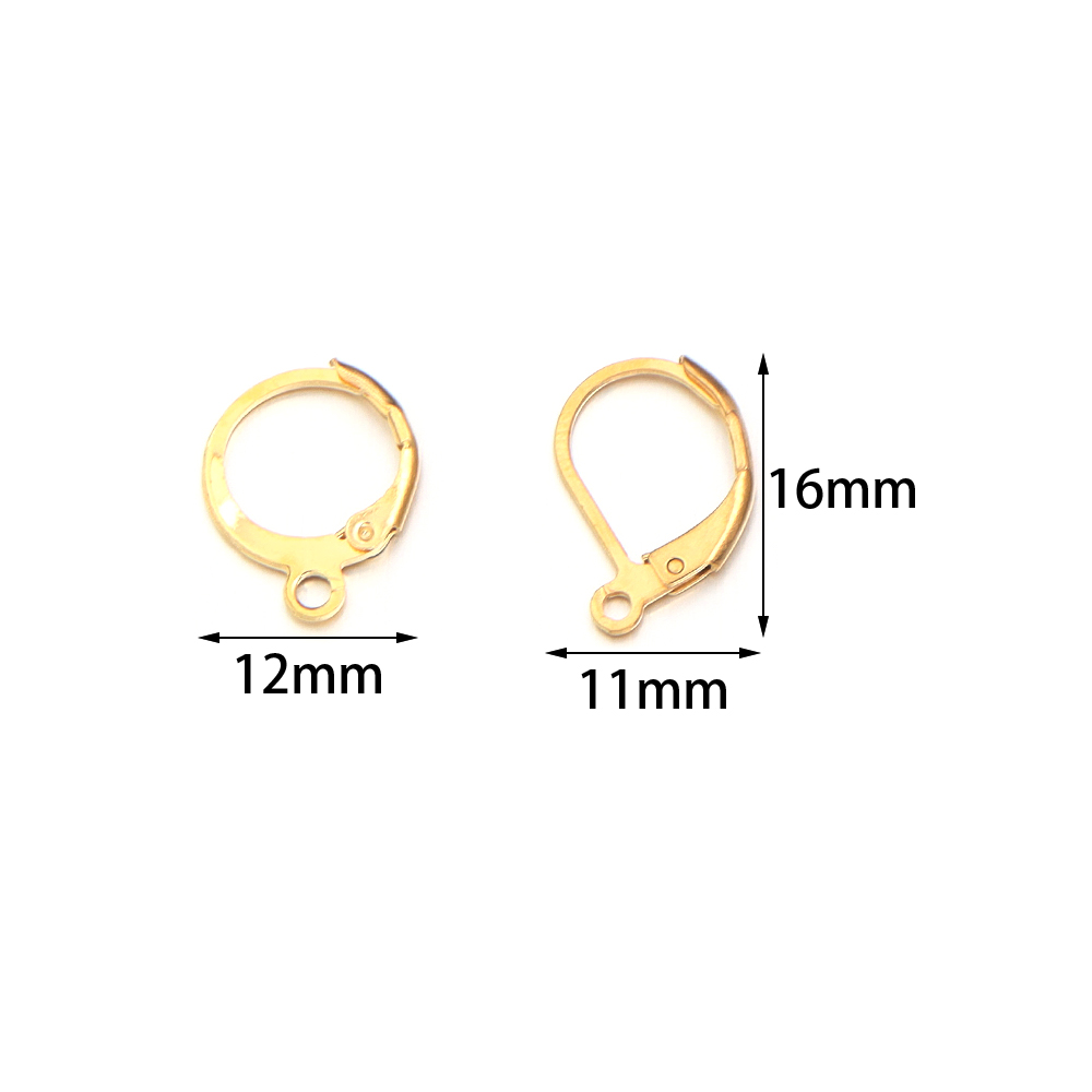 20pcs/lot Stainless Steel Ear  - Jewelry Making Materials 评论和价格