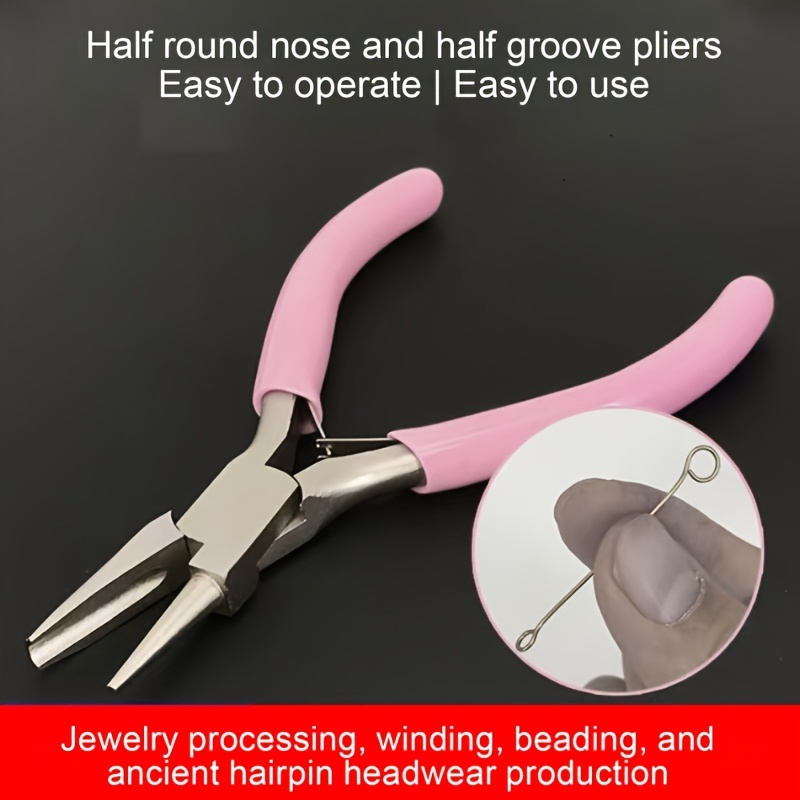 4.7-inch professional round co - Jewelry Making Loop Pliers 评论和价格