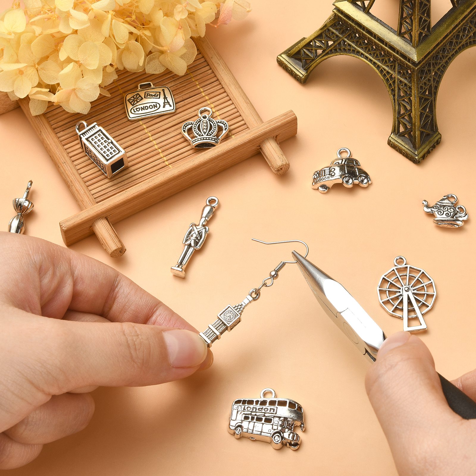 PandaHall 100Pcs 10 Styles Lon - Jewelry Making London 评论和价格