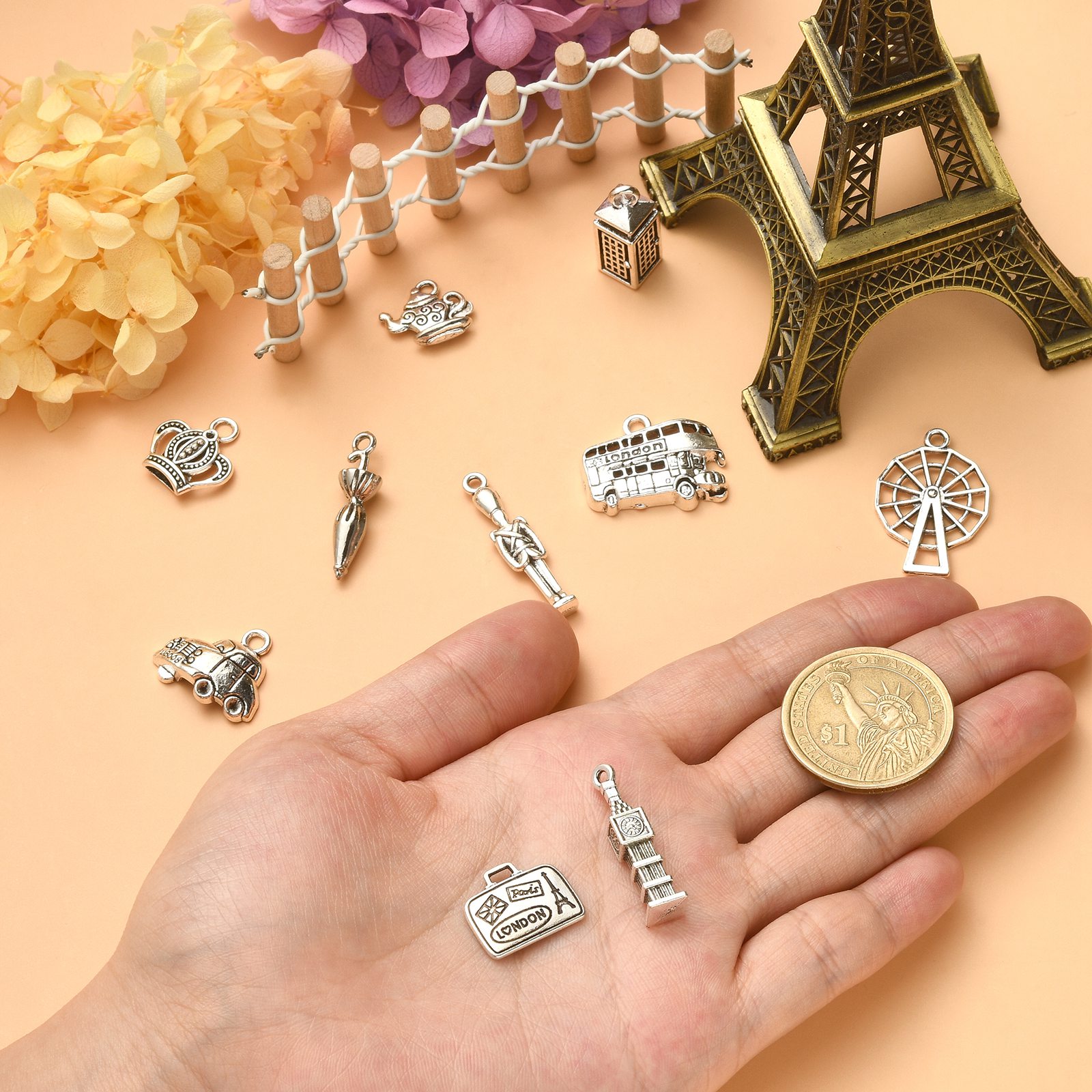 PandaHall 100Pcs 10 Styles Lon - Jewelry Making London 评论和价格