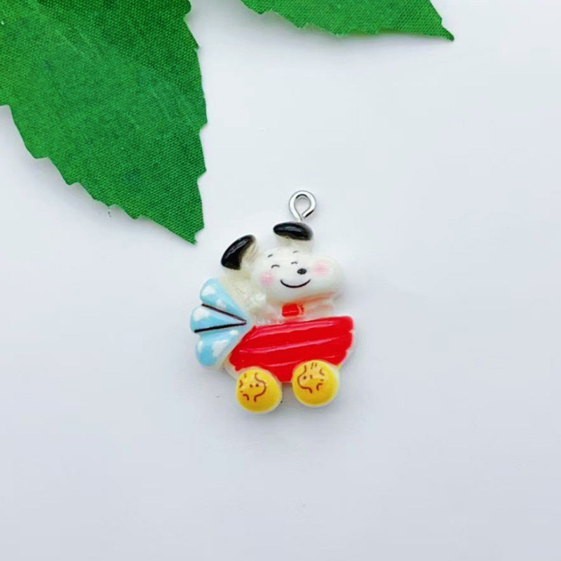 12pcs resin cartoon dog pendan - Jewelry Making Jewelry 评论和价格