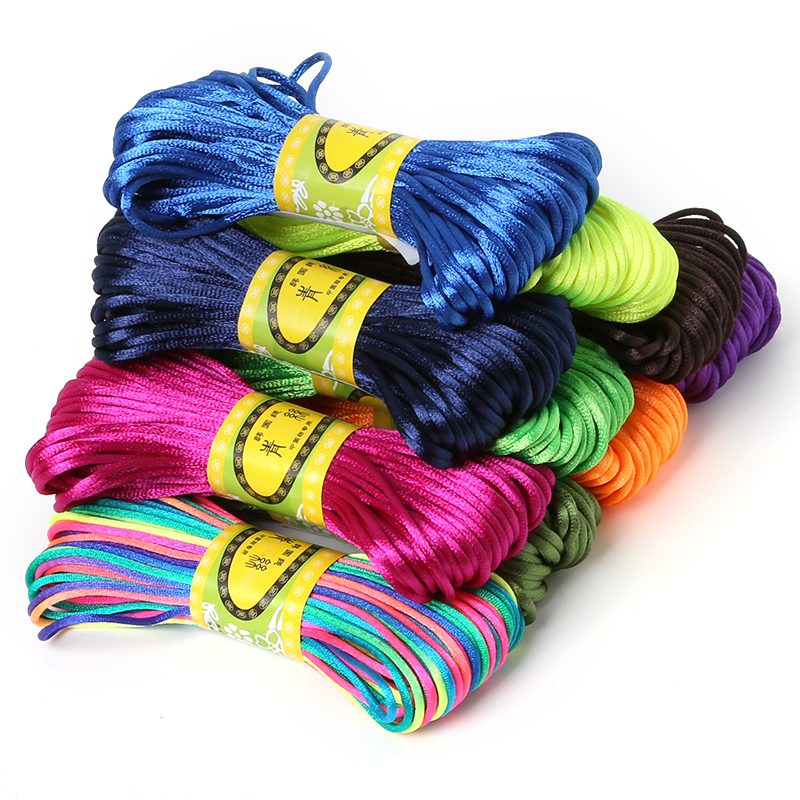 2.5mm 20m Satin Rattail Silk M - Knotting Cord Silk 评论和价格