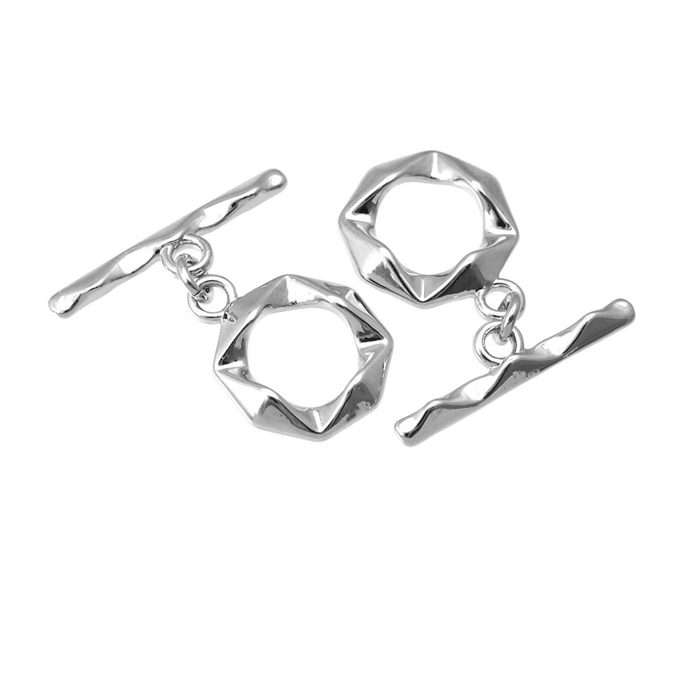 6 Sets 18K Gold Color Brass Ro - Toggle Clasp Gold 评论和价格