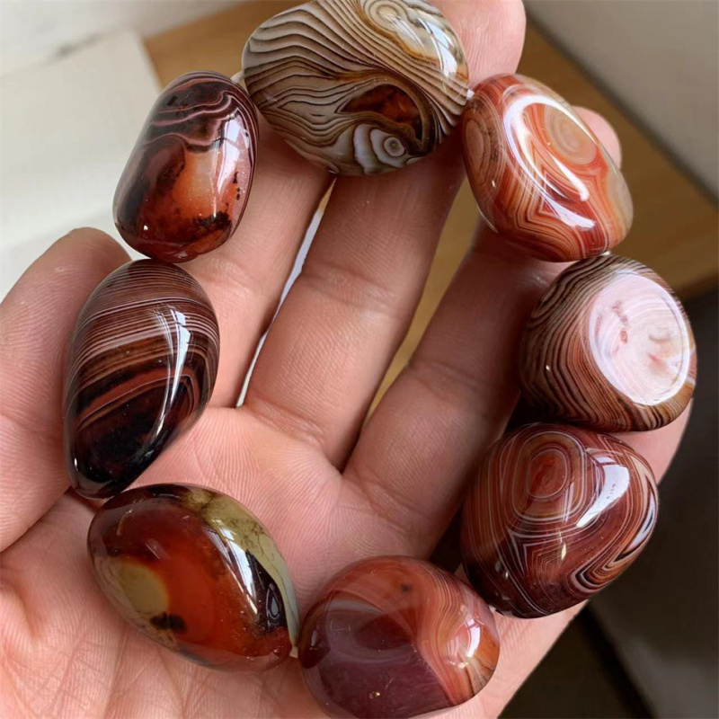 Silk Thread Agate Bracelet - Knotting Cord Silk 评论和价格
